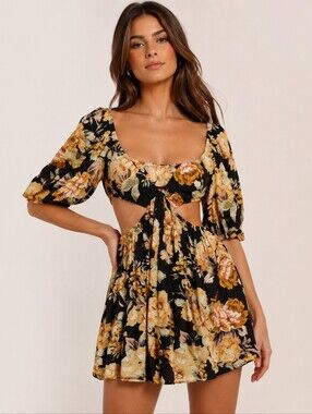 midi and knee-length dresses Women's Dresses Crewneck Short Sleeve Tie Waist A-Line Floral Print Summer  Pleats Knee-Length Ruffled midi Dress (Color : Dark Blue, 32-33, 34-35,  36-37, 38-39, 40-41, 42-43, 44-45, 46-47 : S at Amazon Women's Clothing  store